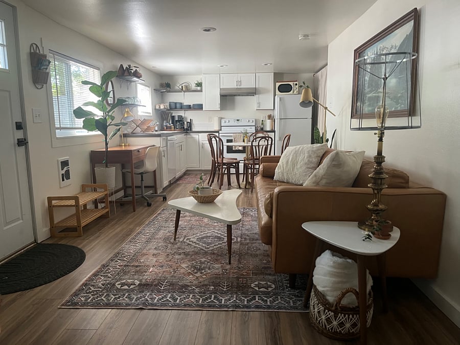 Open layout.