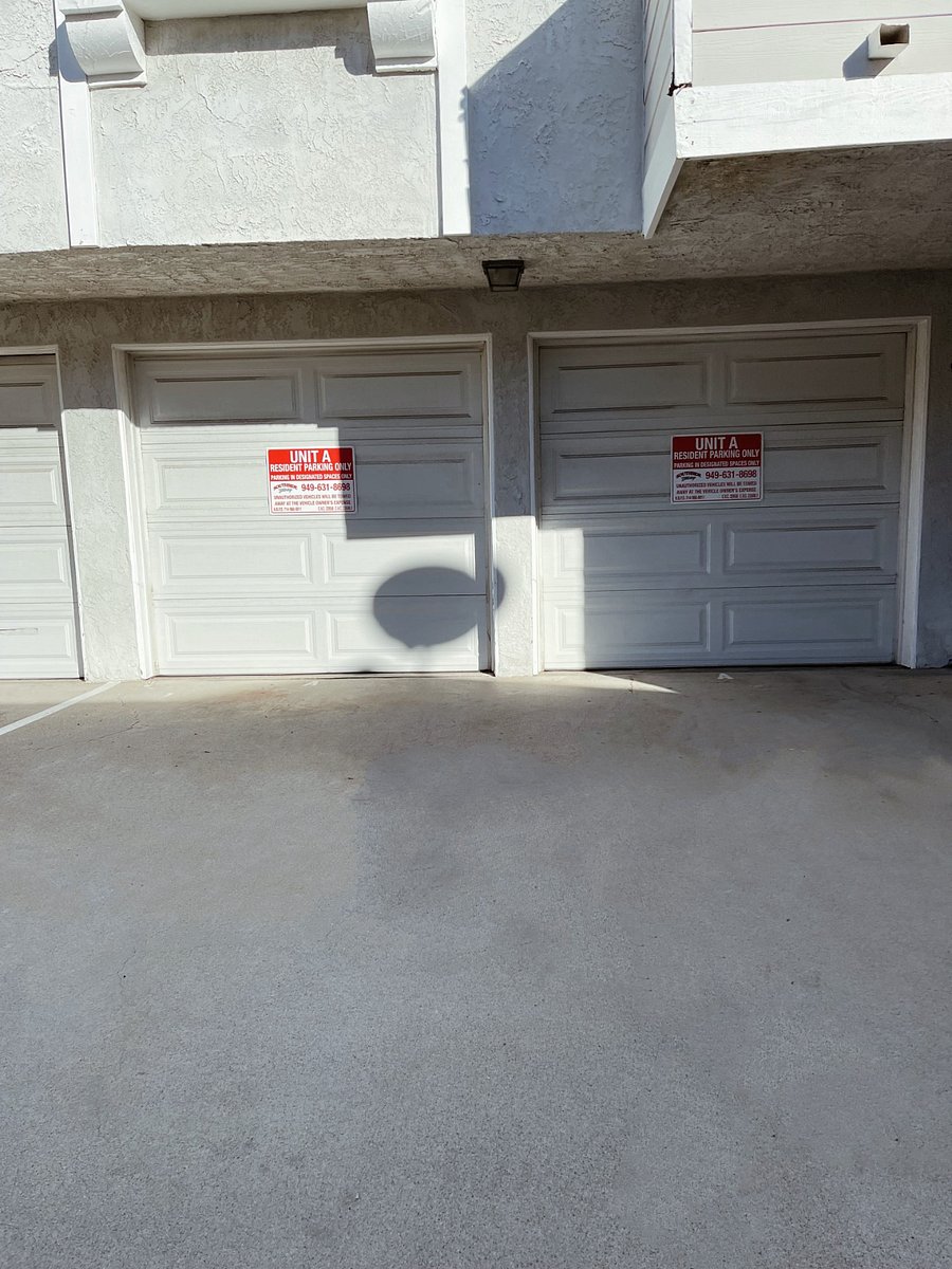 Two car garage