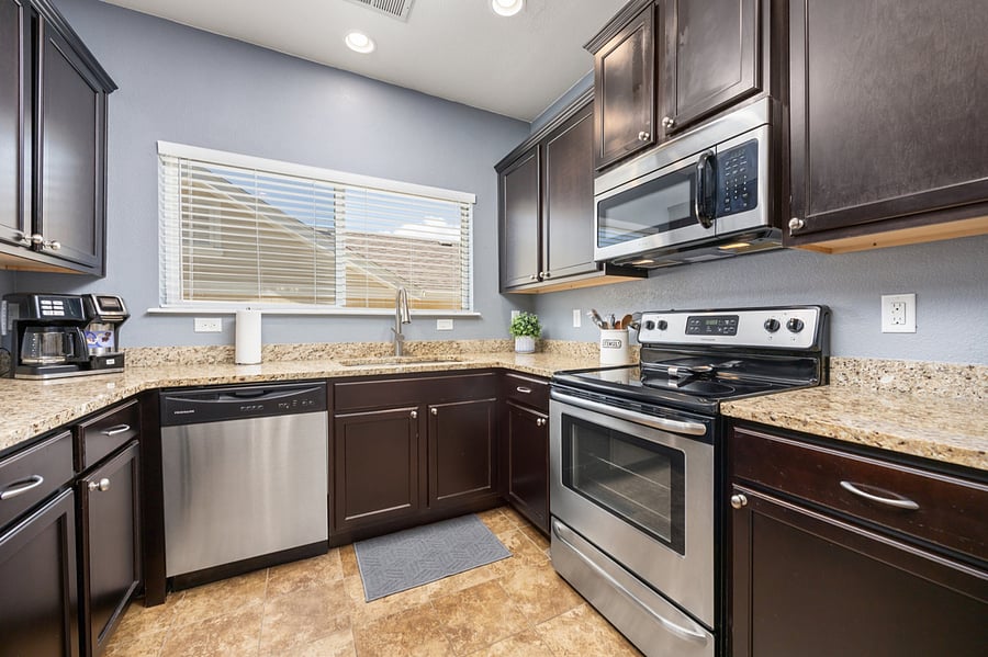 Spacious kitchen