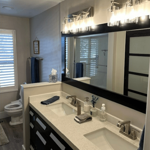 2nd bath top floor