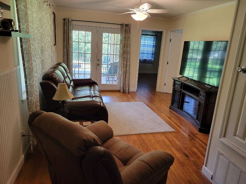 spacious living room
