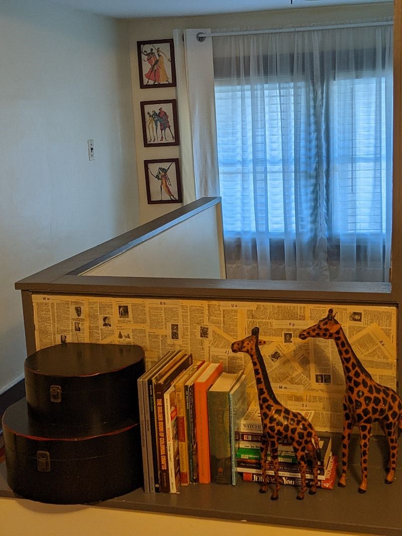 Upstairs entrance.