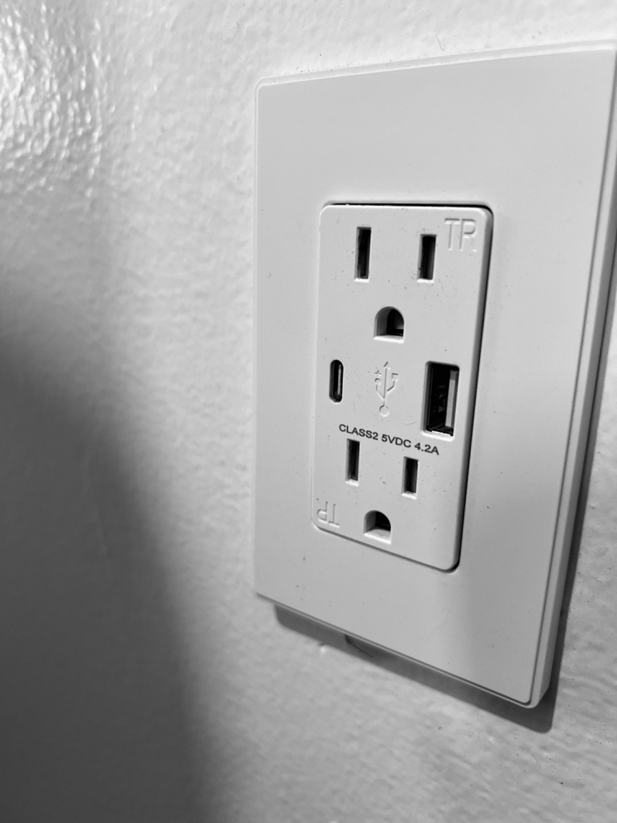 Multi functional outlets throughout