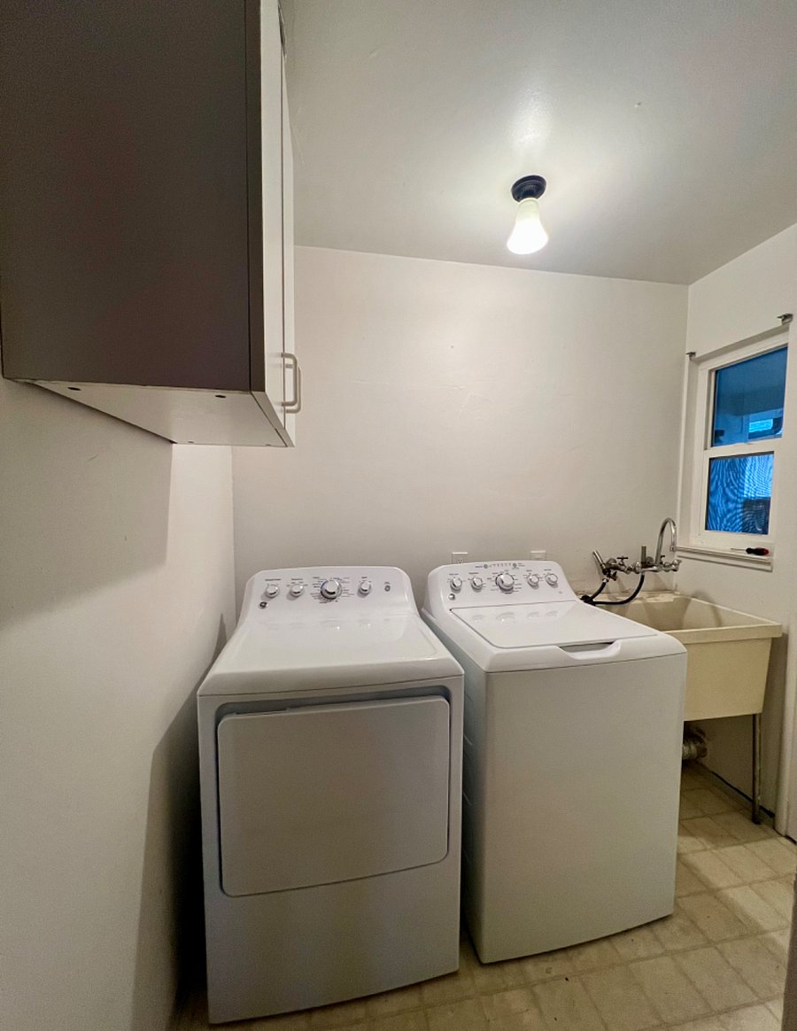 Completely newly installed washer and dryer