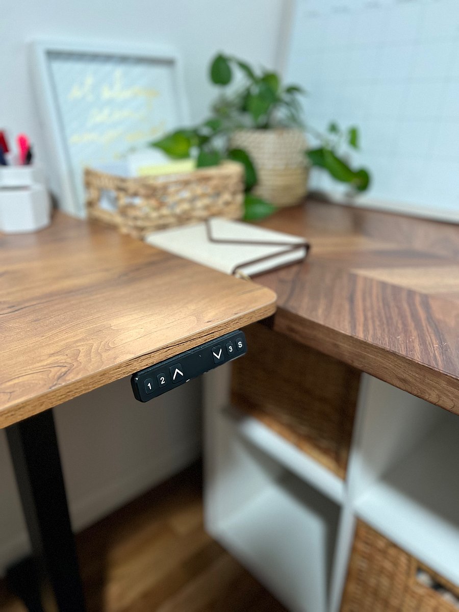 Standing desks with plenty of storage