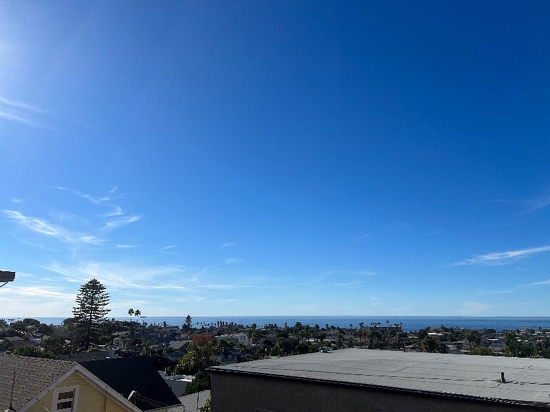 View from the deck looking south towards Sunset Cliffs