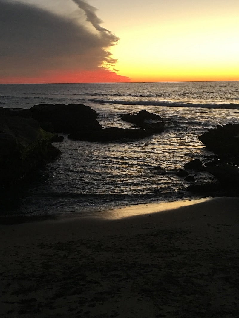Secret Locals beach only a few blocks away!