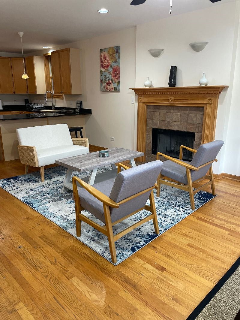 Dining and Living Room Area