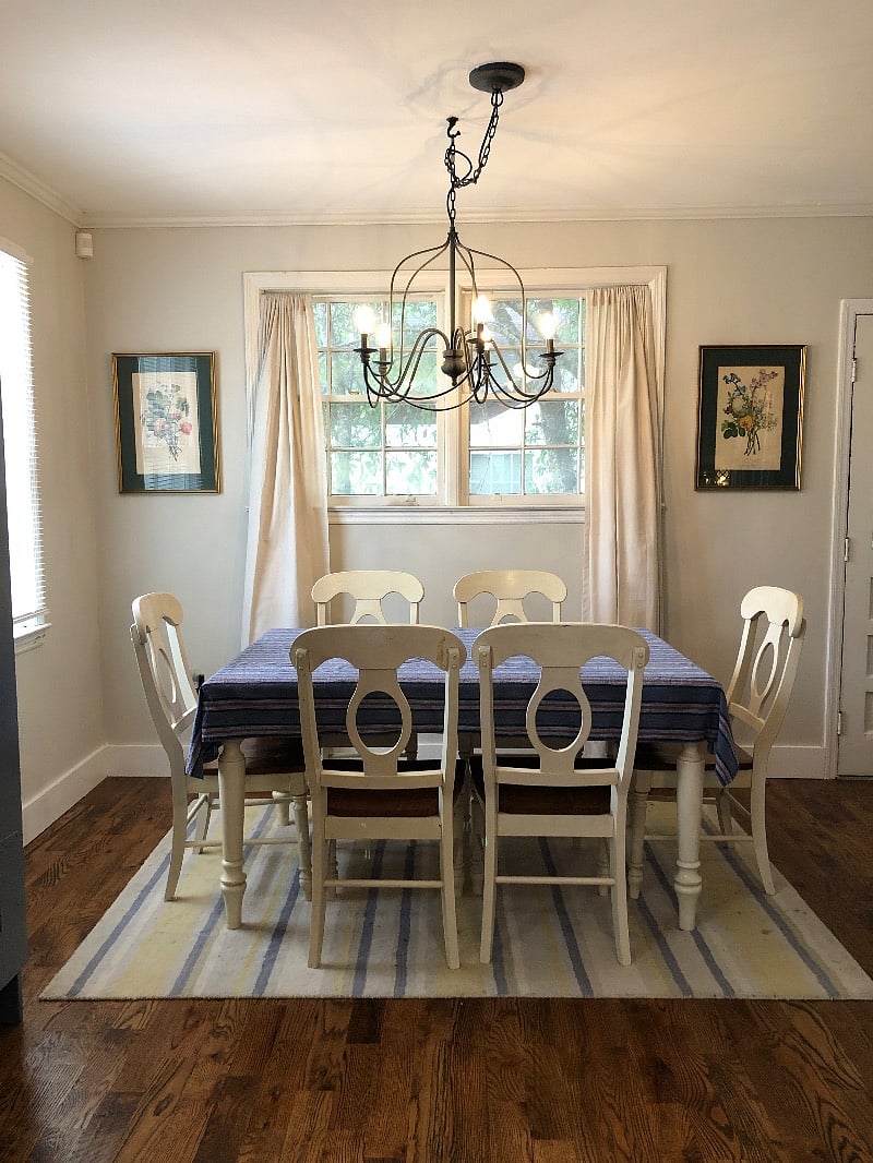 Shared dining area