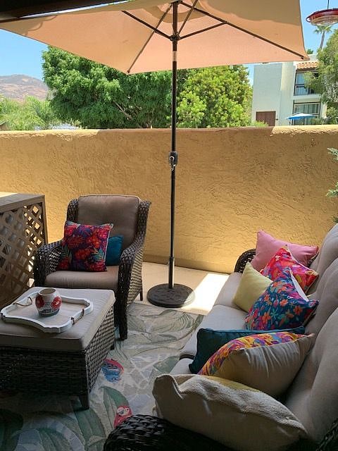 Main patio area