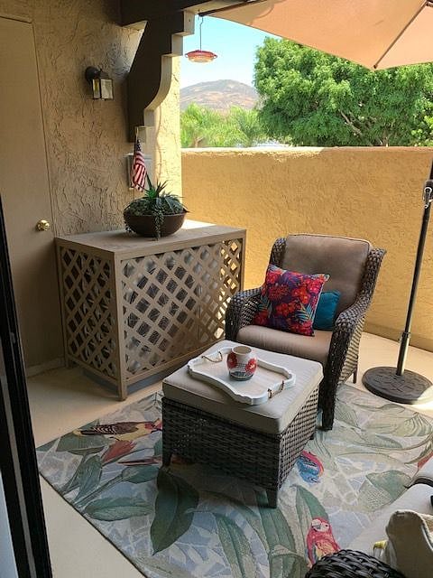 Main patio area