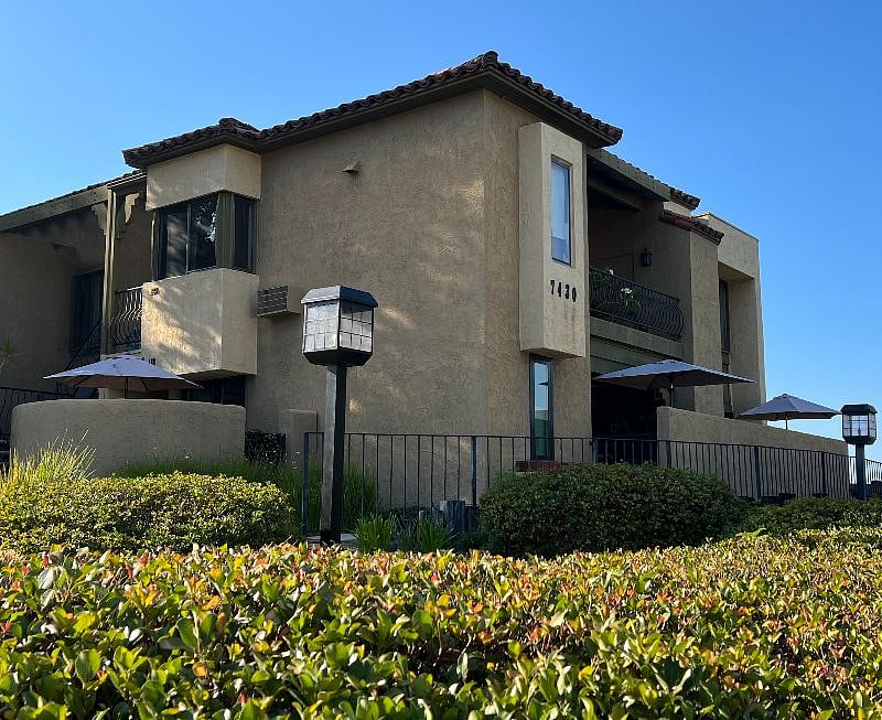 View of first floor condo and patio areas