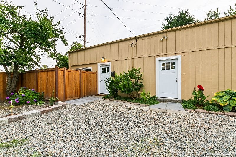 Door on the right is your private washer and dryer