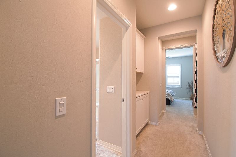 Hallway leading towards bedroom