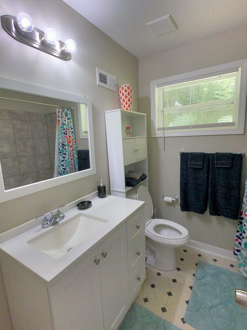 Hallway Bathroom