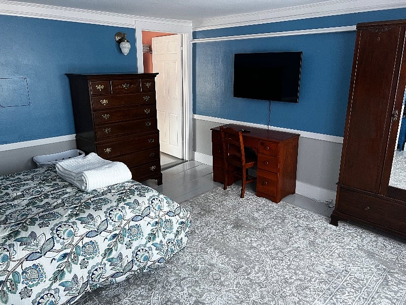 Your room has a new 43" Smart TV