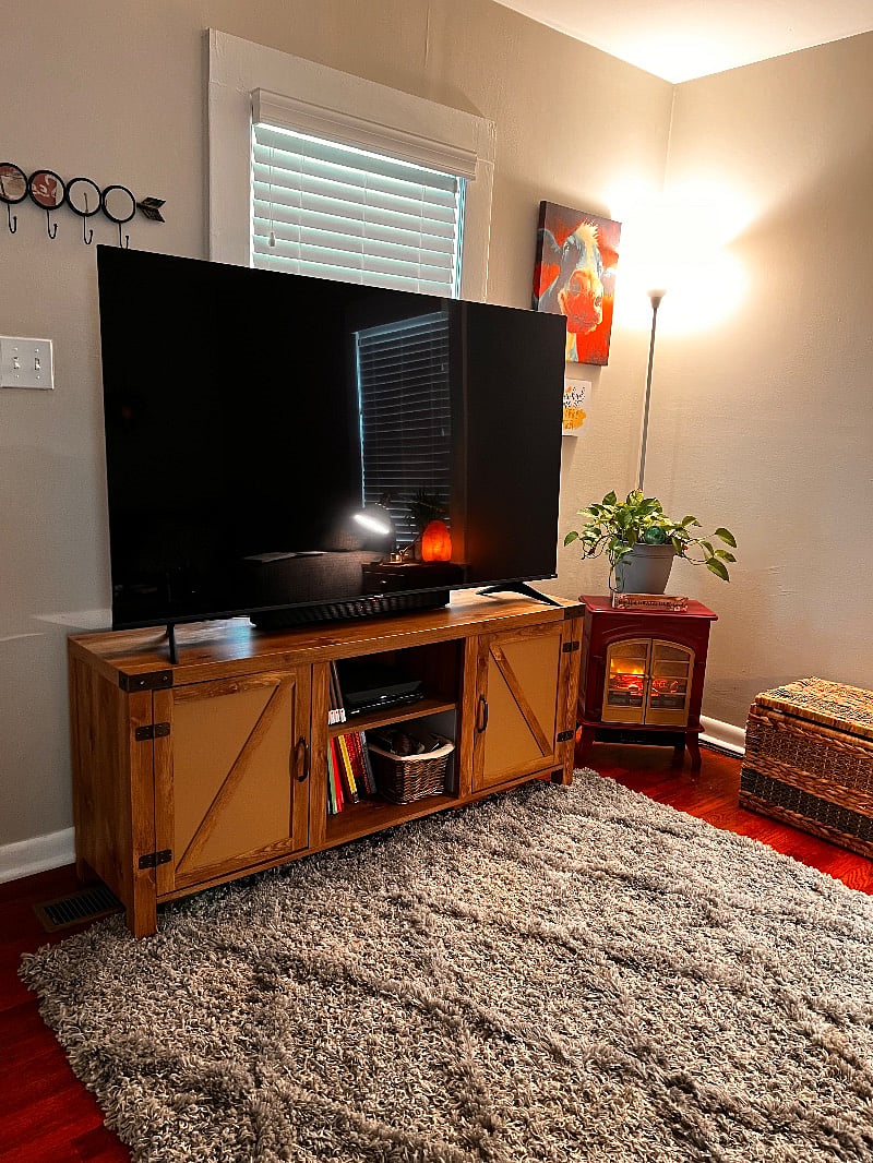 Large SMART TV with DVD PLAYER