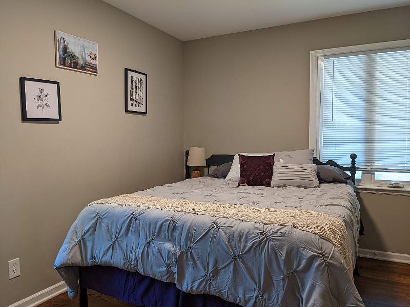 Bedroom 3 with a queen mattress.