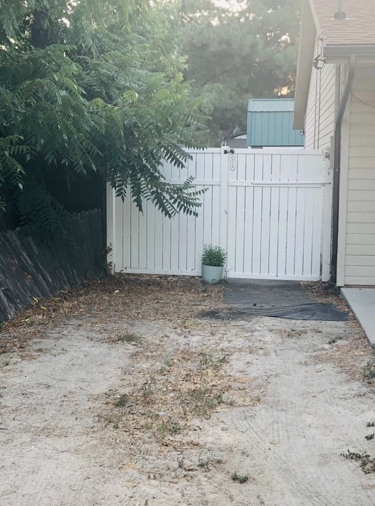 This is your parking spot and entrance into your apartment.