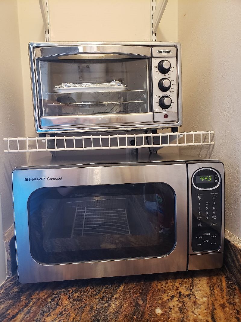 New convection oven & microwave