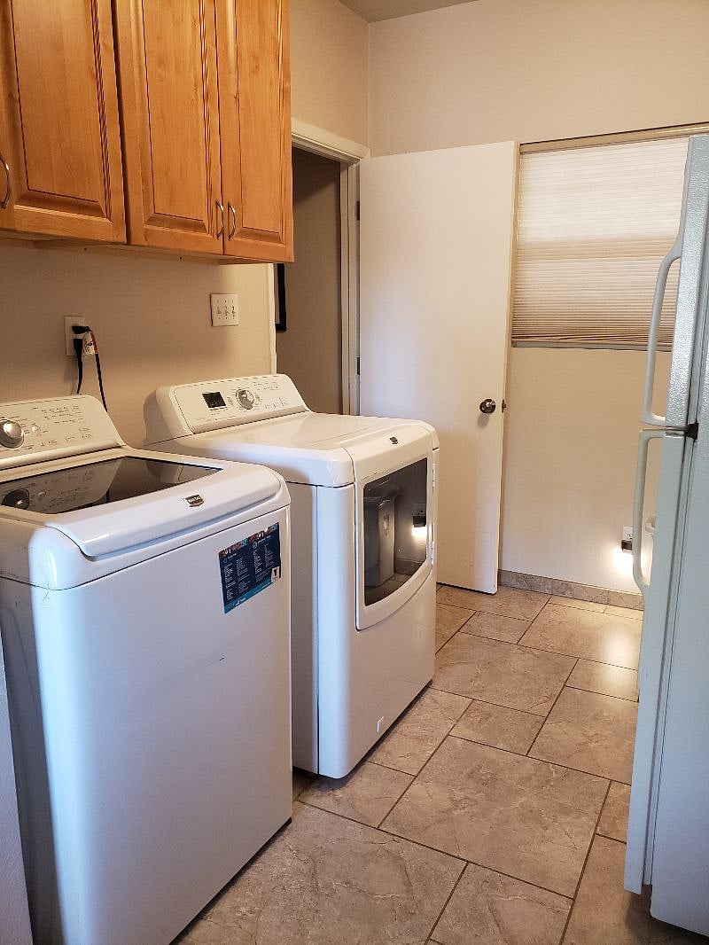 Oversized washer & dryer in-unit