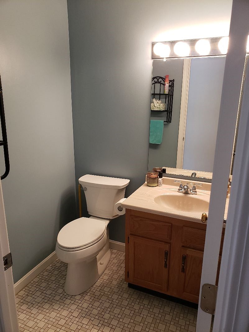 half bath on main level
