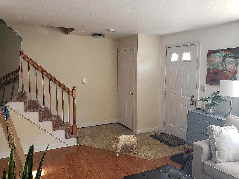 Front door/Living room