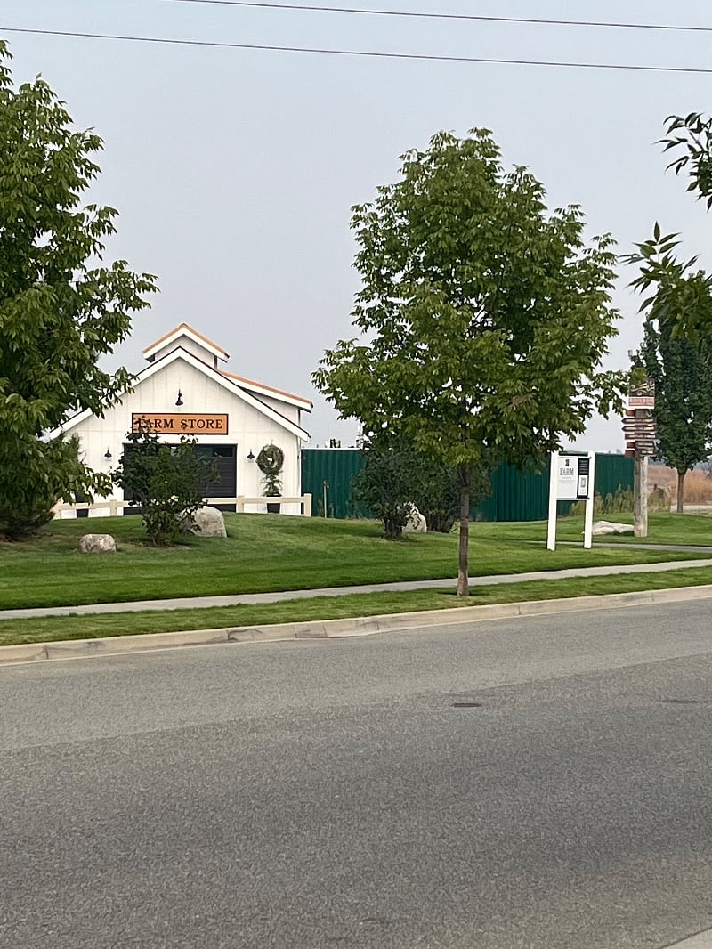 Across the street the Farm Store and access to Centennial Trail / Spokane River