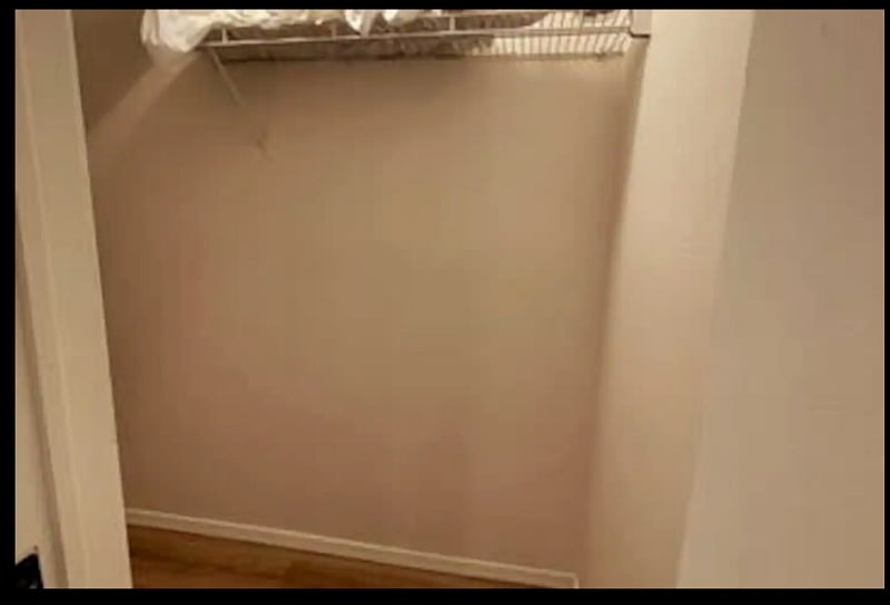 Second walk in closet