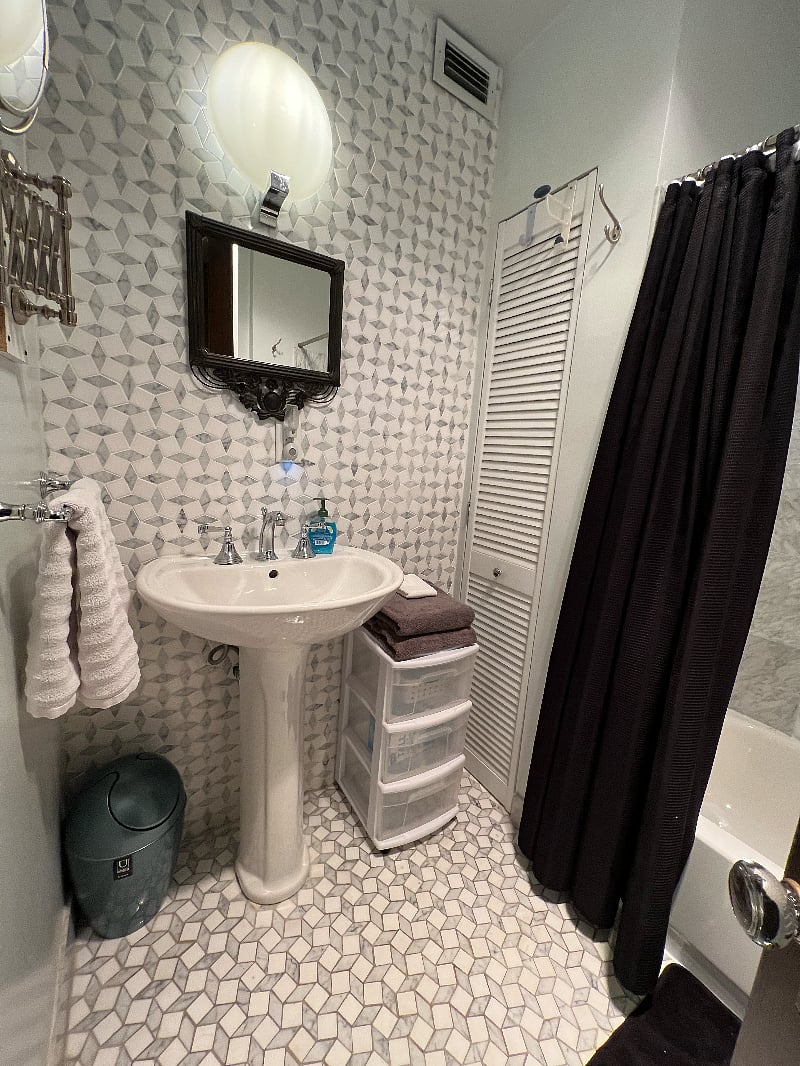 Master bathroom