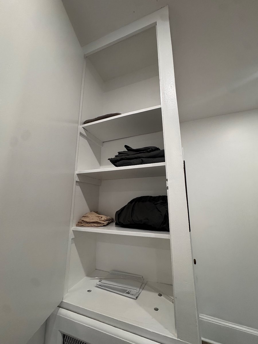 Bedroom 2 shelving/storage