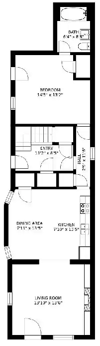 Floor Plan of this Rental.