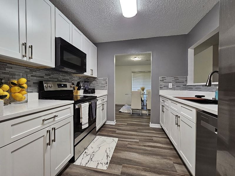 Fully equipped Kitchen with a double door refrigerator, Coffee Maker, Toaster,  blender and all the cutlery.