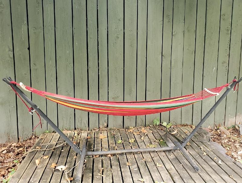 2 Person Hammock (In front of home by the fence)