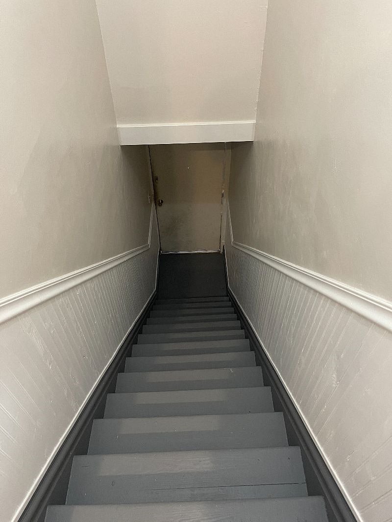 Stairs to upper unit