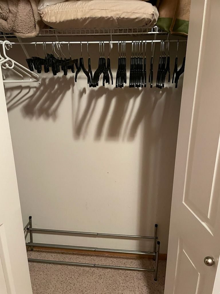 Bedroom with Twin Closet