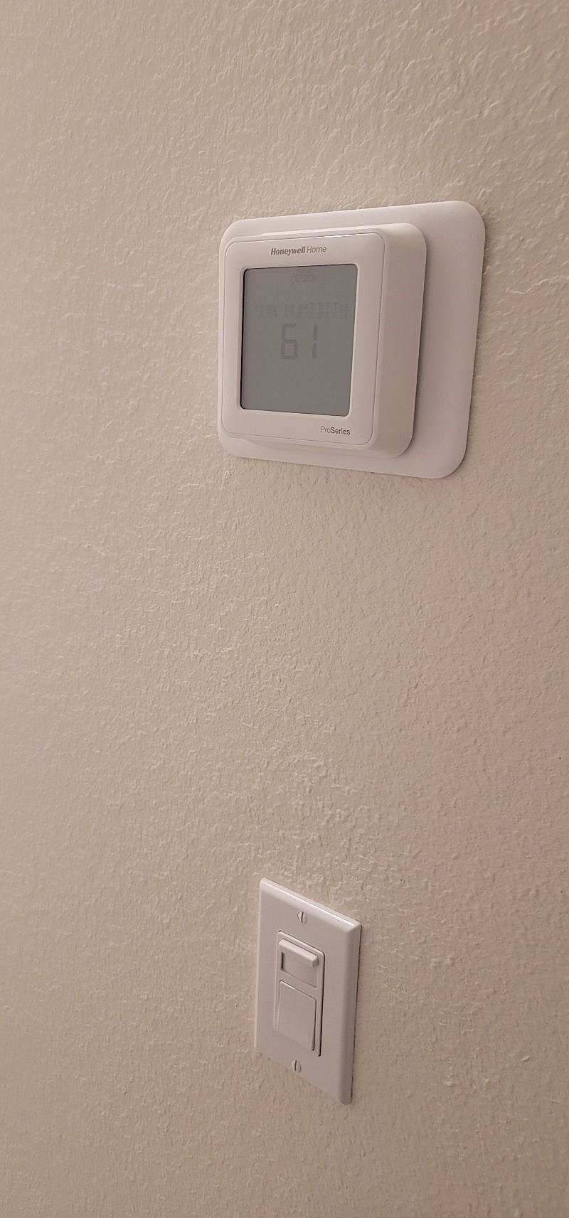 Central heating and air conditioner controlled within your rental.