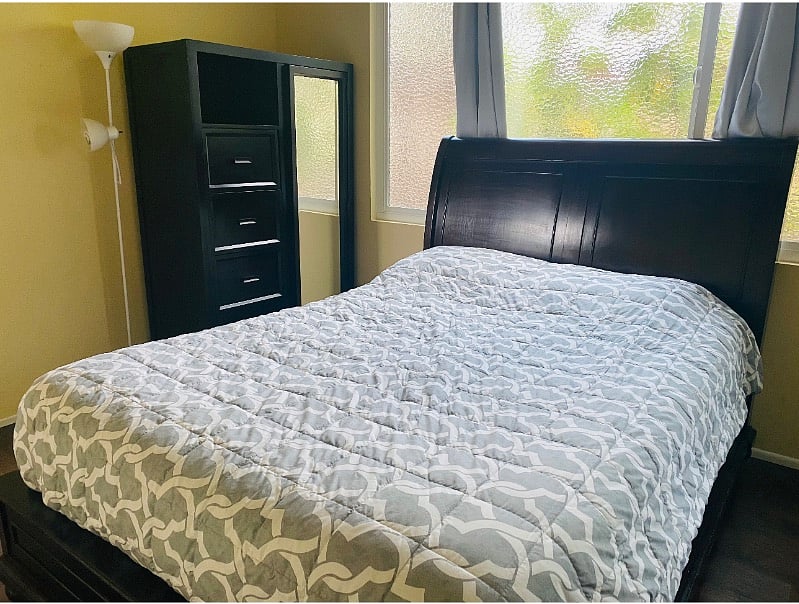 Master bedroom with spacious closet