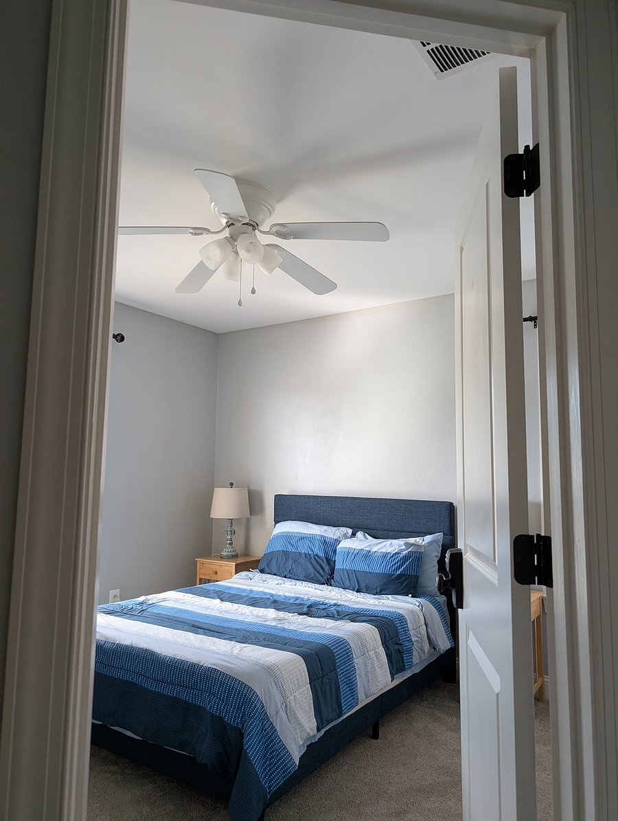 Timeless furnishings create a warm, welcoming space.