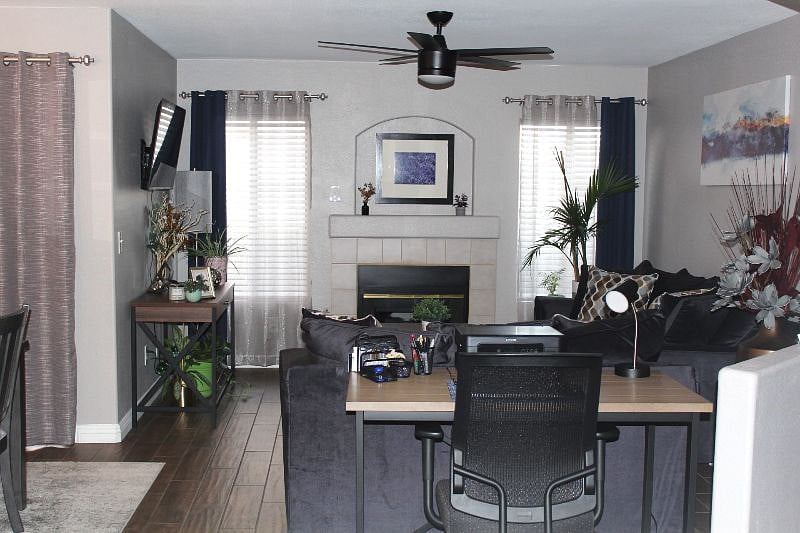 Living Room from kitchen