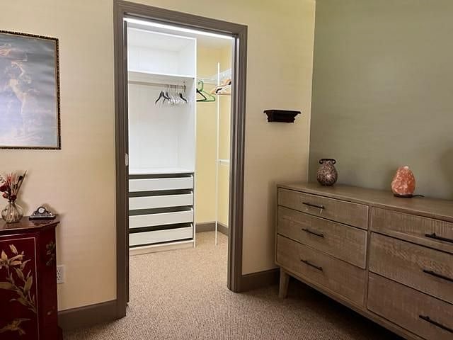 Walk in Closet from master bedroom view