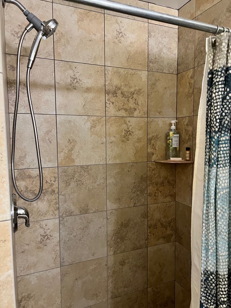 Master bathroom shower