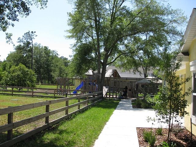 view from the back towards the area on the back porch side