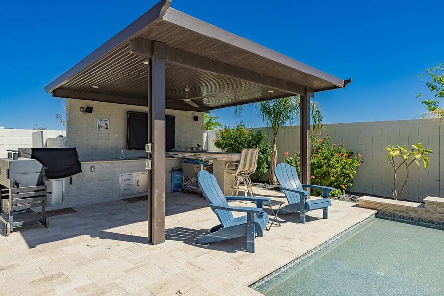 Pergula/BBQ area/sitting area