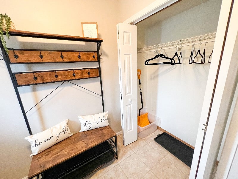 Snow shovel available & kept in the front closet just in case there is a winter storm