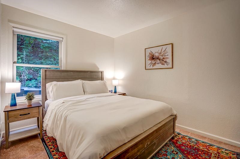 Bedroom #2 has a queen bed and two nightstands!