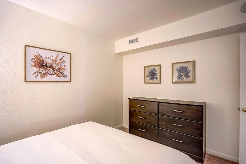 Queen bedroom.
