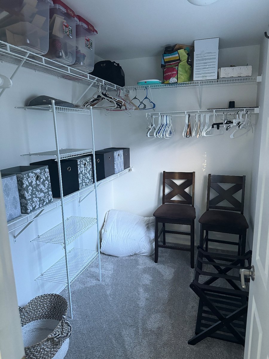 Master closet