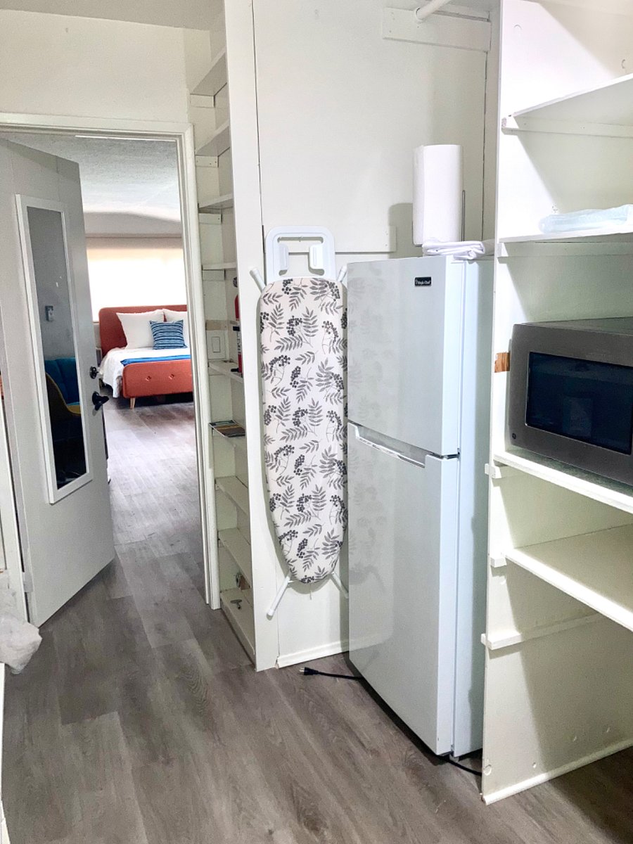 Fridge - Height: ~ 5 ft. (59.4 in.)
Freezer separate from fridge.