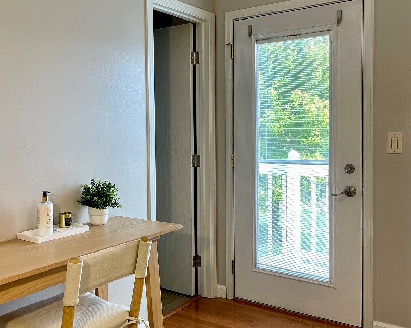 Master Bedroom Backyard Access